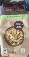 Mängden socker i Bio Dinkel Farfalle