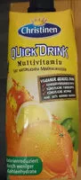 Mängden socker i QuickDrink Multivitamin