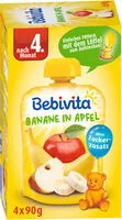 Mängden socker i Bebivita Banane in Apfel