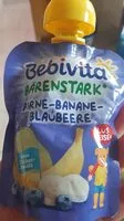 Mängden socker i Birne-banane-blaubeere
