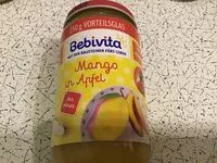 Mängden socker i Bebivita Mango in Apfel