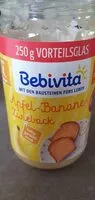 Mängden socker i Apfel-banane-Zwievack