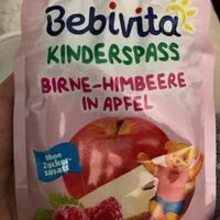 Mängden socker i Bebivita kinderspaß Früchtezubereitung