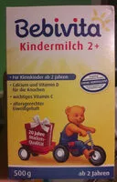 Mängden socker i Kindermilch 2+