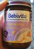 Mängden socker i Abendbrei Keks-banane