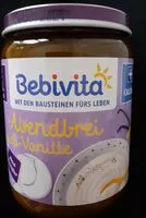 Mängden socker i Bebivita Abendbrei Grieß-Vanille