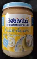 Mängden socker i Frucht+Quark Apfel-Banane