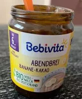 Mängden socker i Abendbrei Banane-Kakao