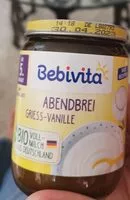 Mängden socker i Abendbrei Griess-Vanille