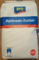 Mängden socker i Raffinade zucker