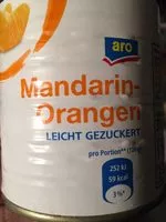 Mängden socker i Mandarin-Orangen