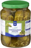 Mängden socker i Gewürzgurken Auslese