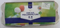 Mängden socker i Eier aus Freilandhaltung