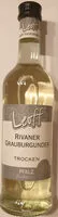 Mängden socker i Rivaner Grauburgunder trocken