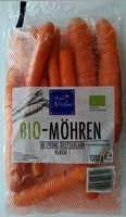 Mängden socker i Bio-Möhren Klasse 1