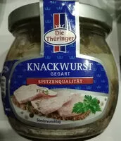 Mängden socker i Knackwurst