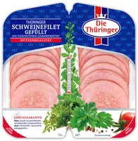 Mängden socker i Thüringer Schweinefilet gefüllt