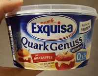 Mängden socker i Quarkgenuss - Typ Bratapfel