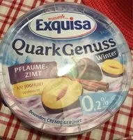 Mängden socker i Quarkgenuss - Pflaume-Zimt