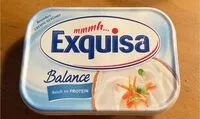 Mängden socker i Exquisa Balance Frischkäse
