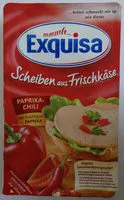 Mängden socker i Scheiben aus Frischkäse Paprika-Chili