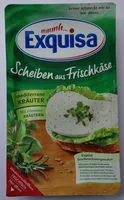 Mängden socker i Scheiben aus Frischkäse, mediterrane Kräuter