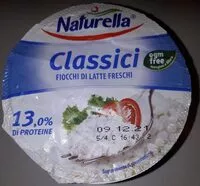 Mängden socker i Fiocchi di latte freschi