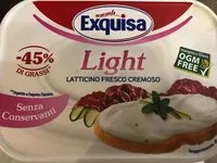 Mängden socker i Light latticino fresco cremoso