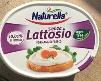 Mängden socker i Naturella formaggio fresco senza lattosio