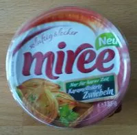 Mängden socker i miree karamellisierte Zwiebeln