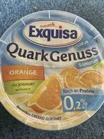 Mängden socker i Quarkgenuss - Orange