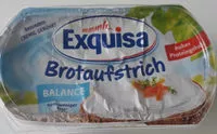 Mängden socker i Exquisa Brotaufstrich Balance