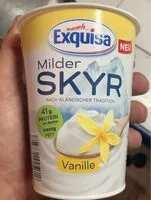 Mängden socker i Milder Skyr Vanille