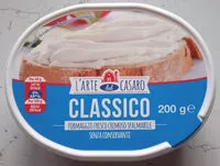 Mängden socker i Formaggio fresco spalmabile