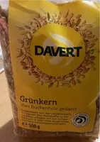 Mängden socker i Grünkern - über Buchenholz gedarrt