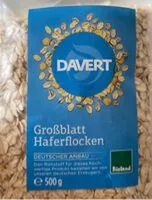 Mängden socker i Großblatt Haferflocken