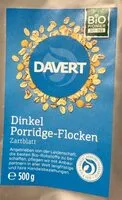 Mängden socker i Dinkel Porridge-Flocken