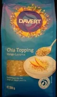Mängden socker i Chia Topping Mango-Lucuma