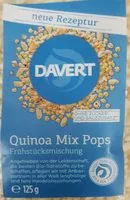 Mängden socker i Quinoa mix pops