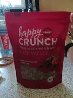 Mängden socker i Premium bio knusper Müsli deep valley