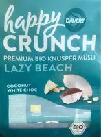 Mängden socker i Happy Crunch Coconut White Choc