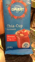 Mängden socker i Davert Chia-Cup Himbeere, 42 GR Beutel