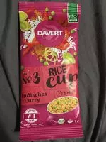 Mängden socker i Rice Cup Indisches Curry