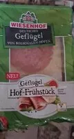 Mängden socker i Geflügel Hof-Frühstück