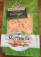 Mängden socker i Geflügel Mortadella Paprika