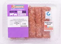 Mängden socker i Cevapcici vom Schwein und Rind