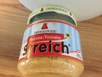 Mängden socker i Streich : Rucola - Tomate