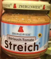 Mängden socker i Bärlauch-Tomate Streich pâte à tartiner Bio