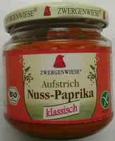 Mängden socker i Aufstrich Nuss-Paprika