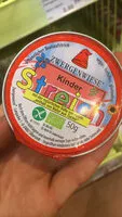 Mängden socker i Kinder Streich